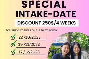 SPECIAL INTAKE -DATE – Cùng nhau đi học tiếng Anh tại Philippines